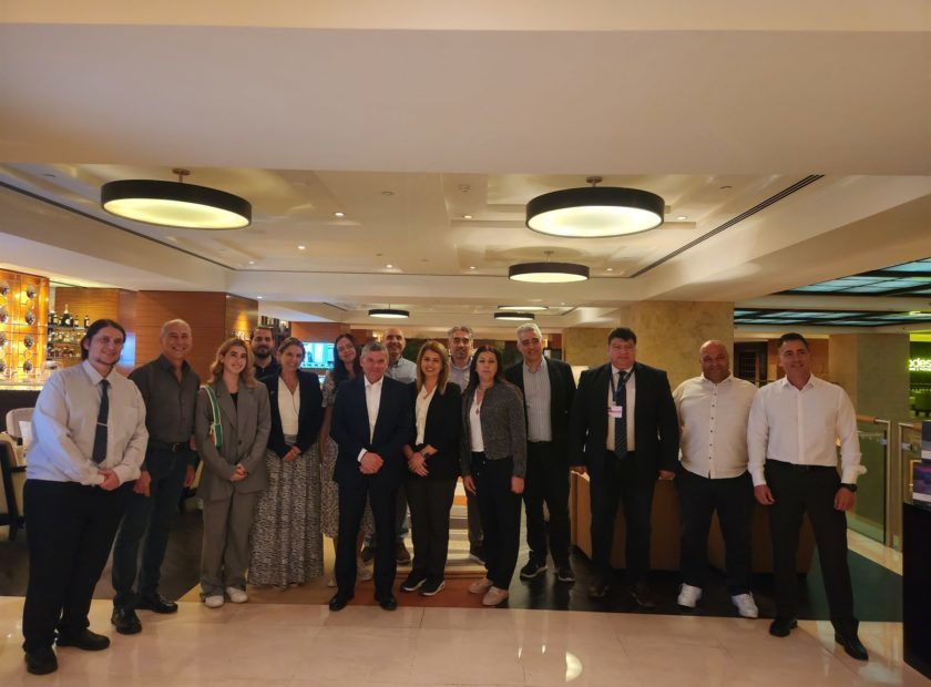 BIG5 Global 2023 participants and Cyprus Trade Centre representatives in Dubai