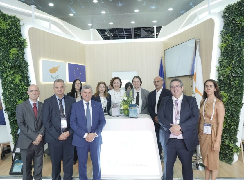 Cyprus delegation at the national pavilion during GITEX Global 2025