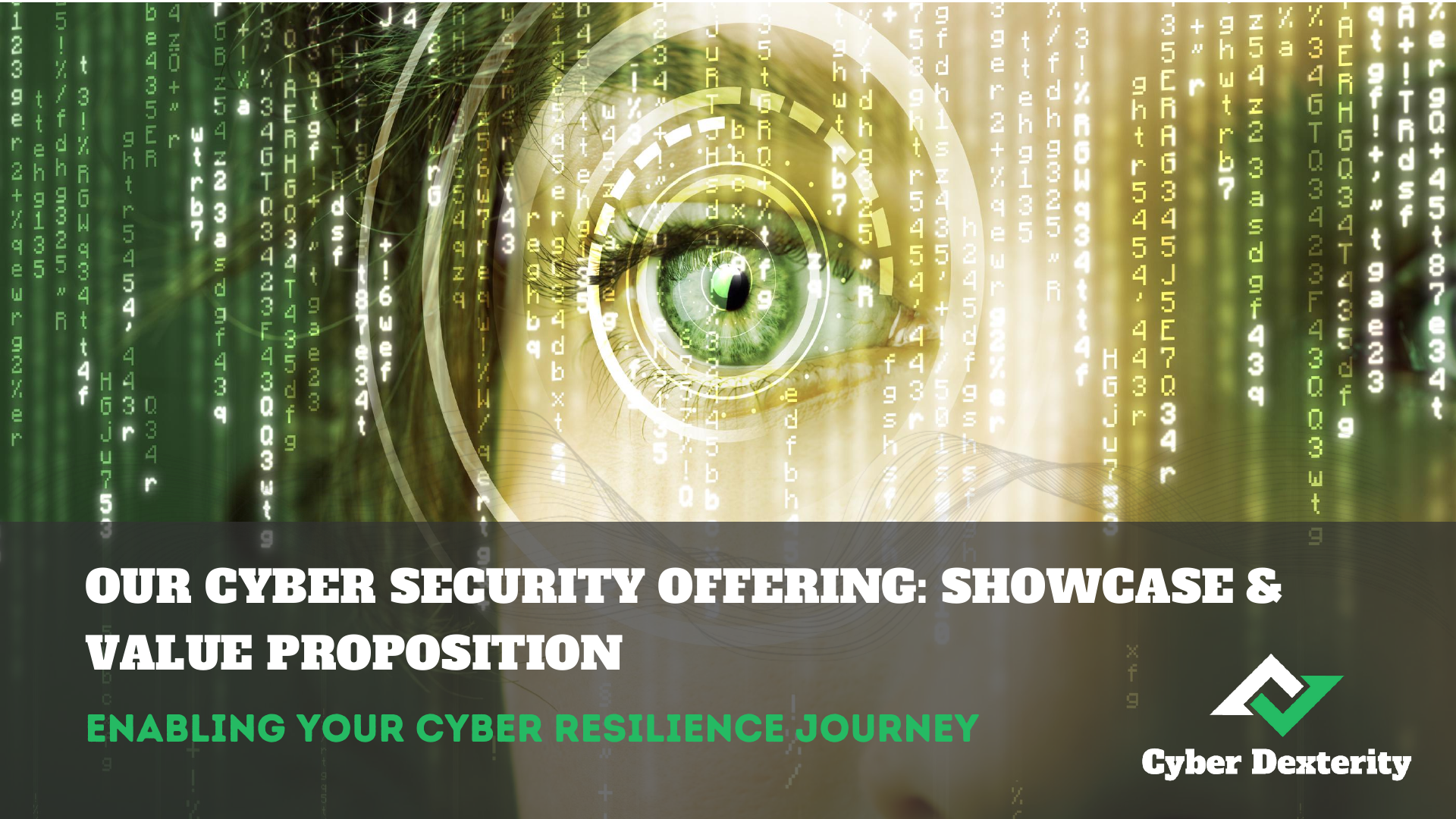 Cover of the Cyber Dexterity service proposition